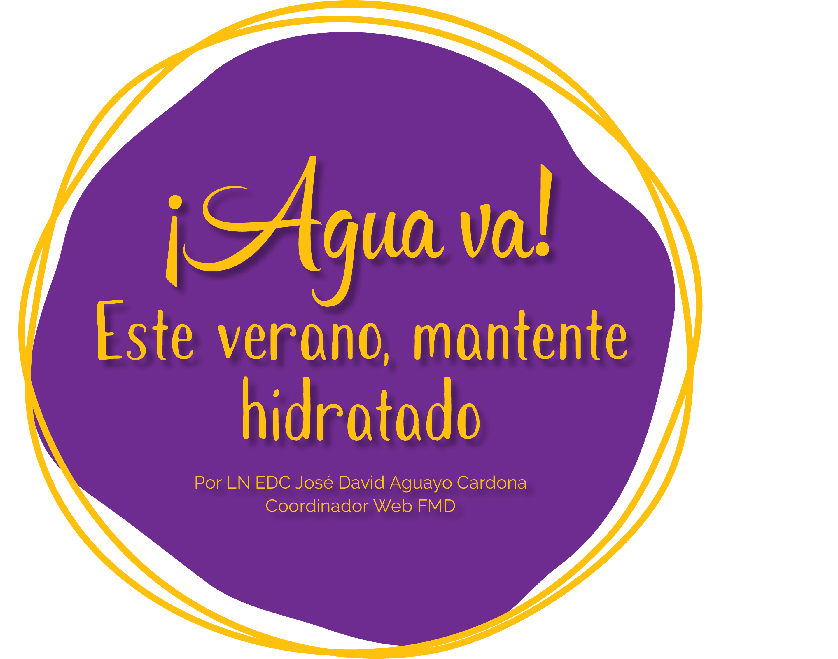 Agua va! Este verano, mantente hidratado