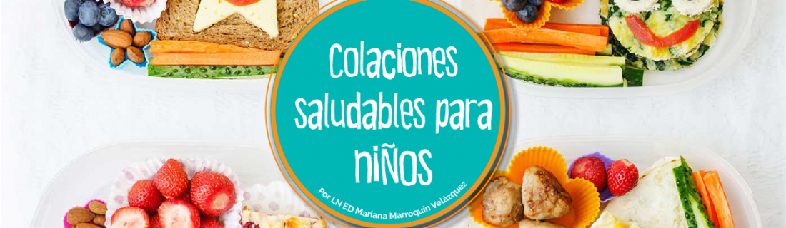 Colaciones saludables para niños