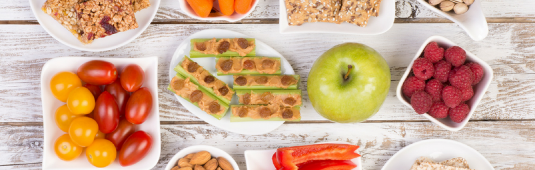 Opciones de Snacks saludables